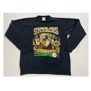 Pittsburgh Steelers 1991 Masters Of Gridiron Vintage Shirt Sweatshirt Men's L